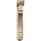 Ekena Millwork Merced Arts and Crafts Rough Sawn Bracket w/ Offset Brace, Douglas Fir, 6"W x 32"D x 38"H BKT0604X32X38MRC03RDF - alternate 2